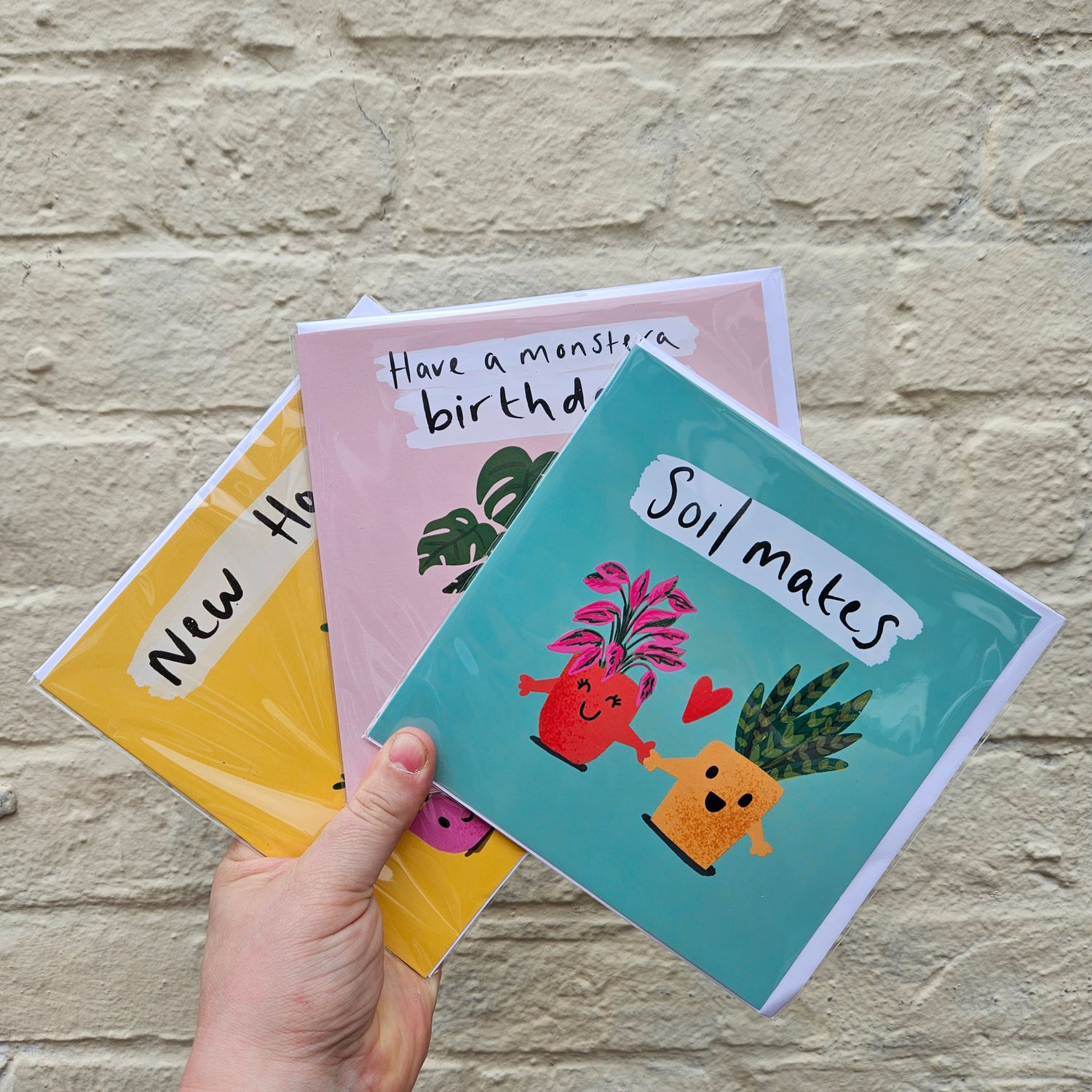 Houseplant Greeting Cards