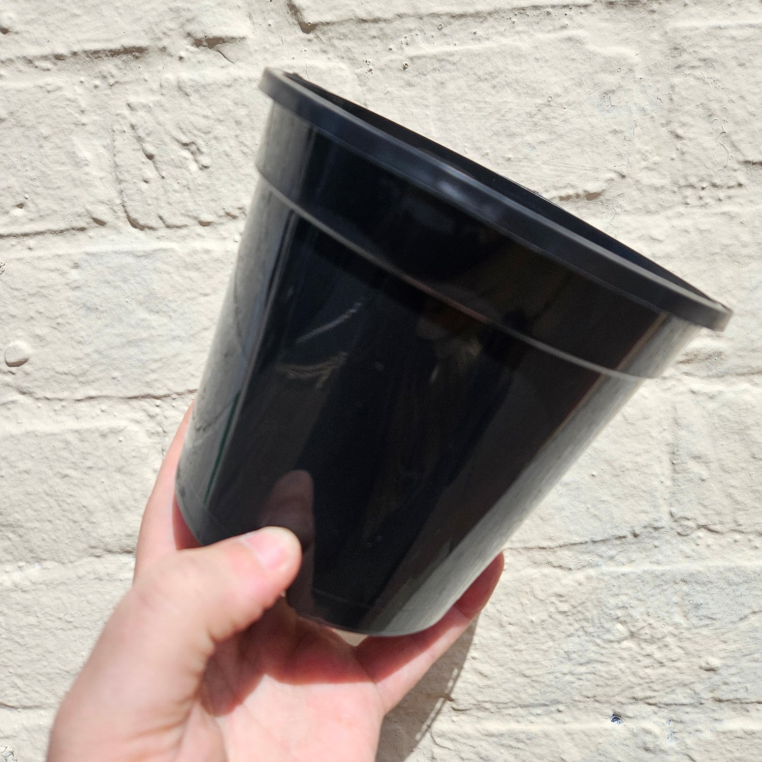 Black Plastic Nursery Pots (Various Sizes Available)