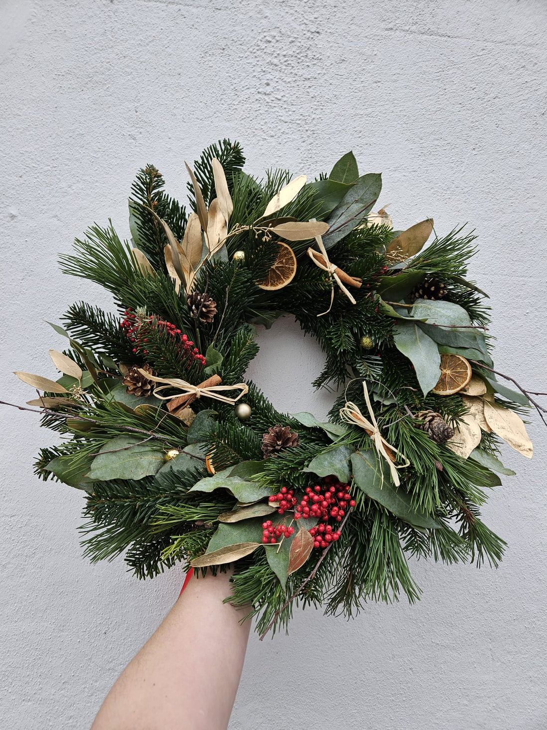 DIY CHRISTMAS WREATH KIT!