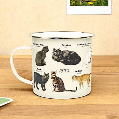 Cats - Enamel Mug