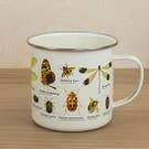 Insects Enamel Mug