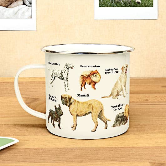 Dog lovers Enamel Mug