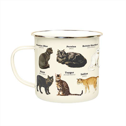 Cats - Enamel Mug