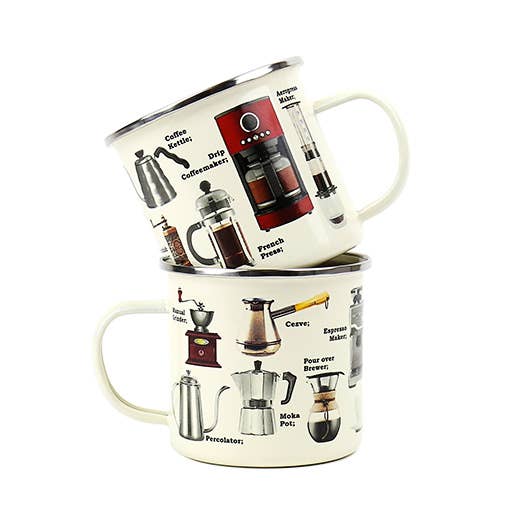 Coffee lovers Enamel Mug