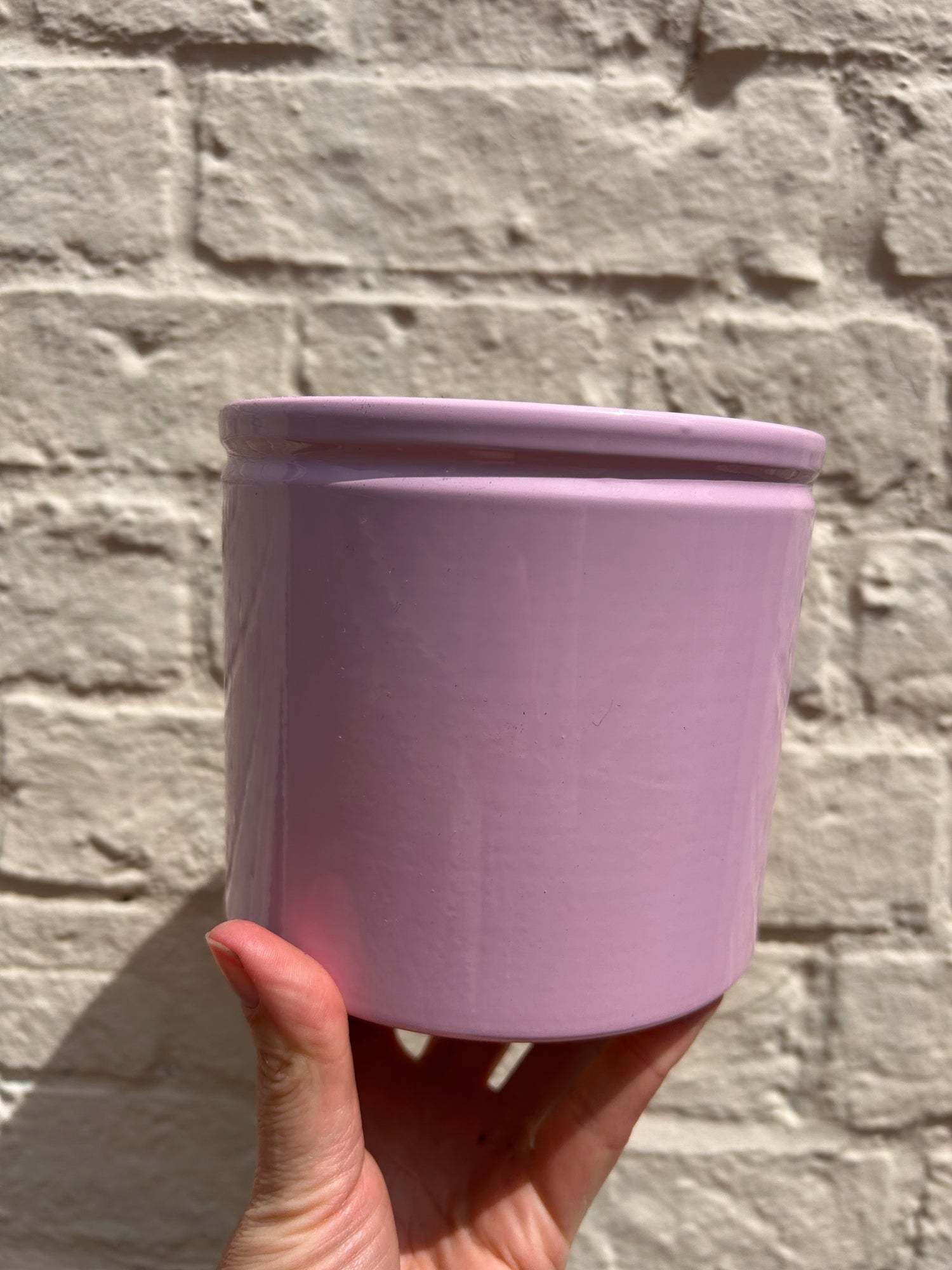 14cm Matte and gloss Lucca Pot (Available in multiple colours)