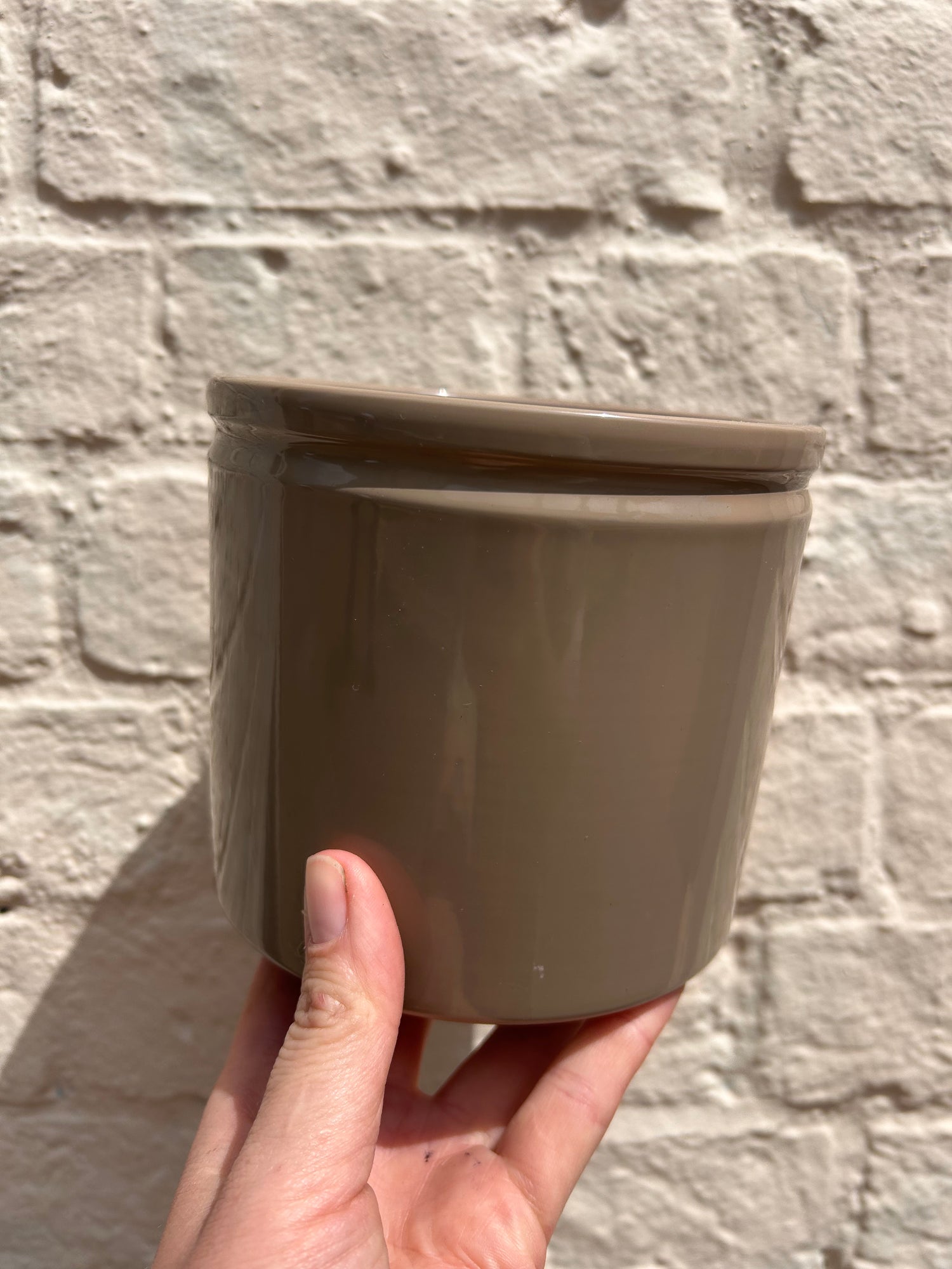 14cm Matte and gloss Lucca Pot (Available in multiple colours)