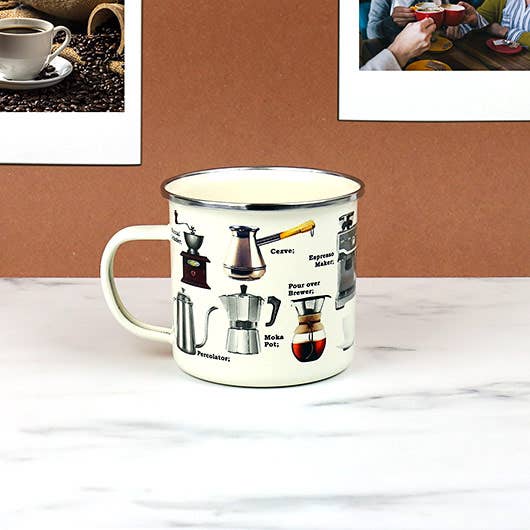 Coffee lovers Enamel Mug