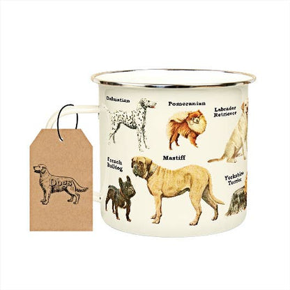 Dog lovers Enamel Mug