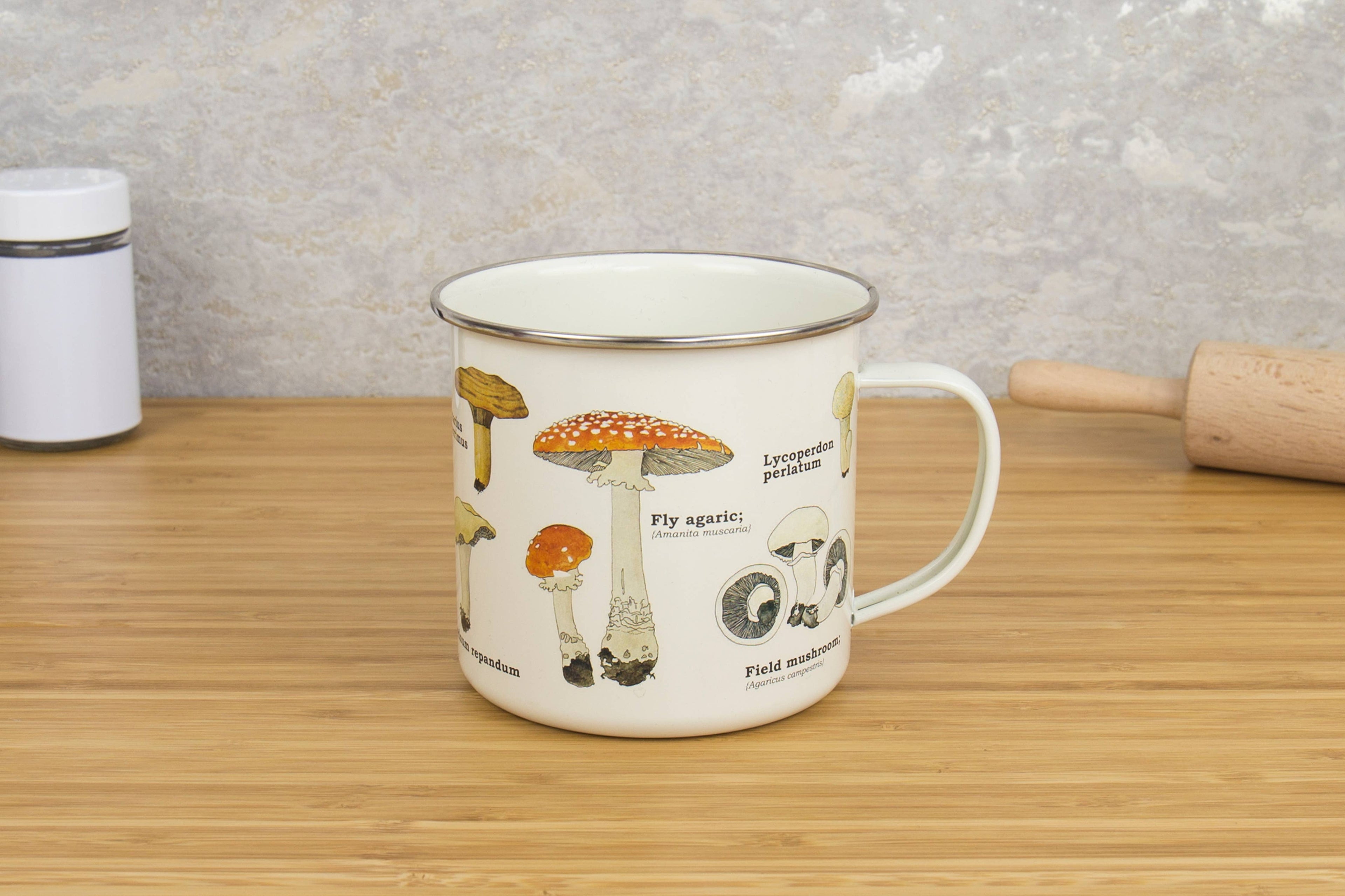 Mushrooms Enamel Mug