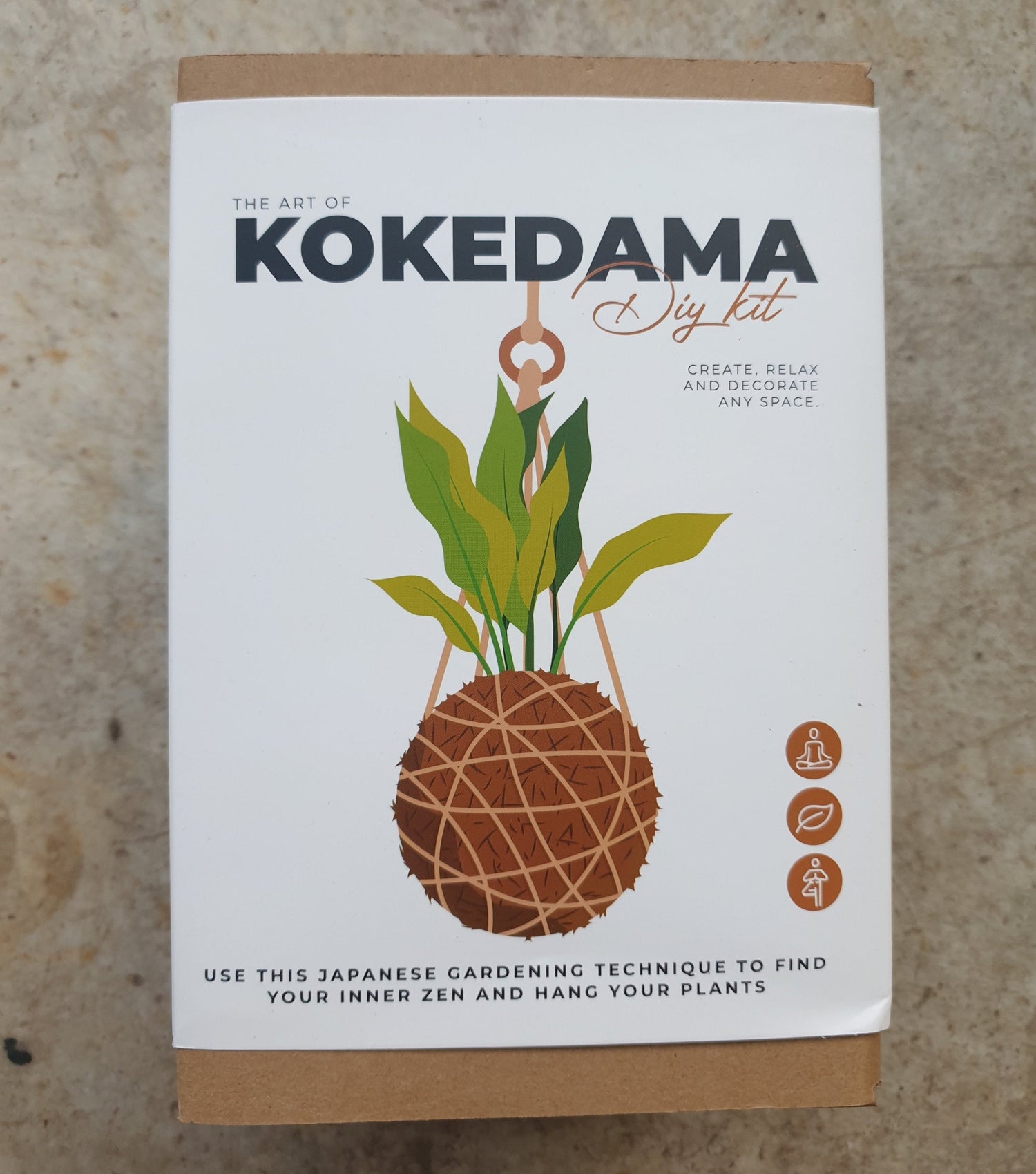 The Art of Kokedama DIY Kit (Craft kit for Kokedama)