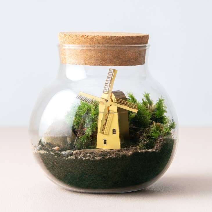 Another Studio Mini Model Windmill- Terrarium accessory