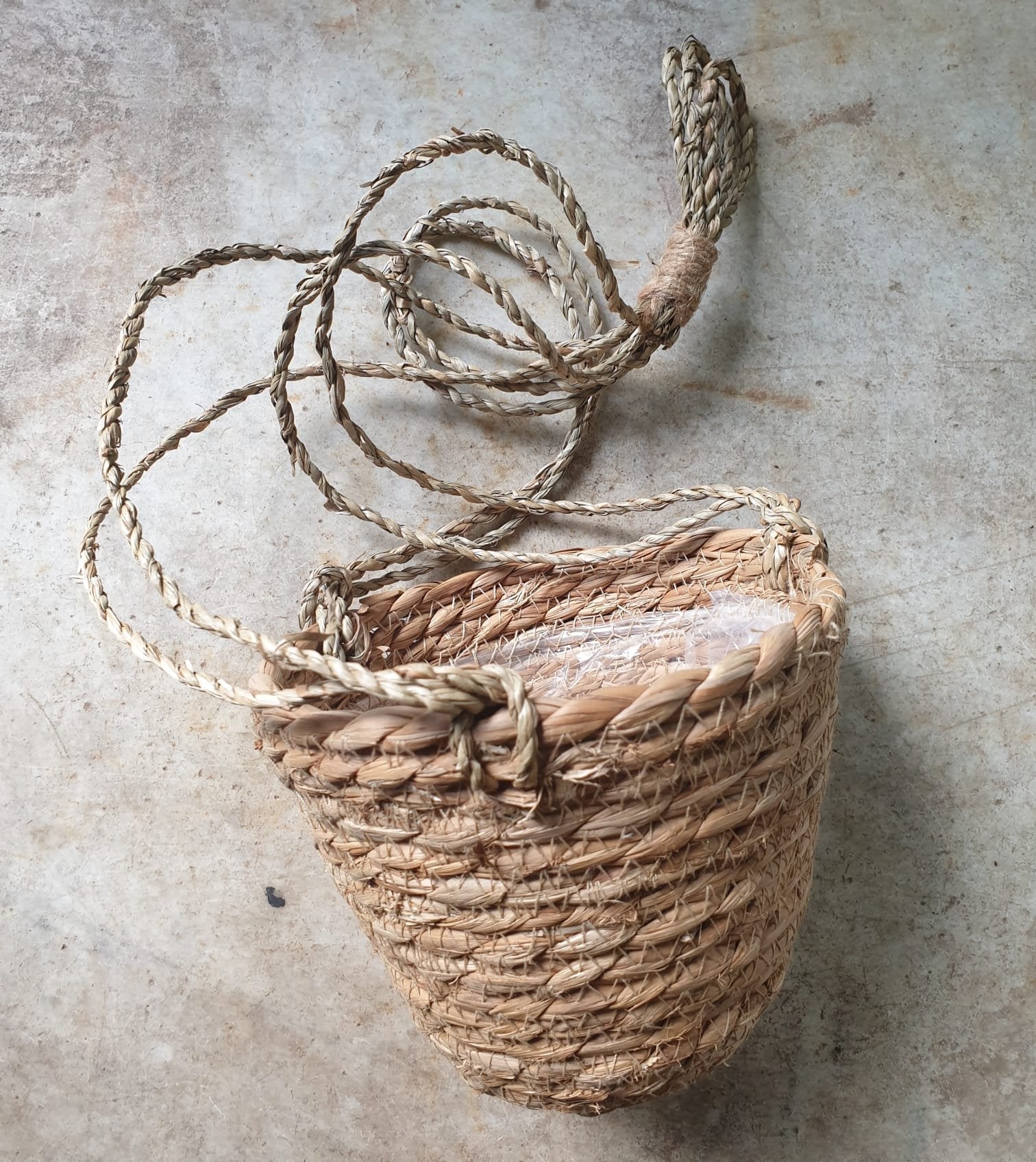 Rope hanging basket- 12cm
