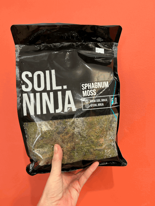 Soil Ninja Sphagnum moss 5.0L &amp; 10.0L