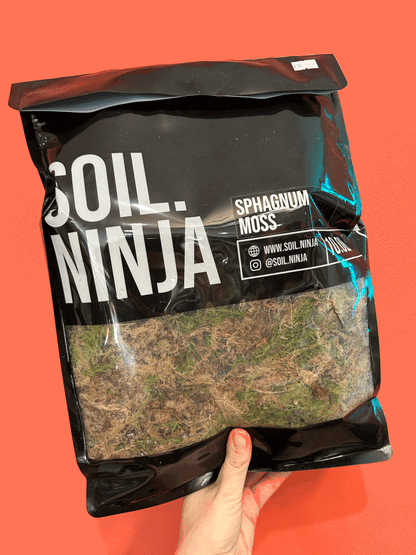 Soil Ninja Sphagnum moss 5.0L &amp; 10.0L